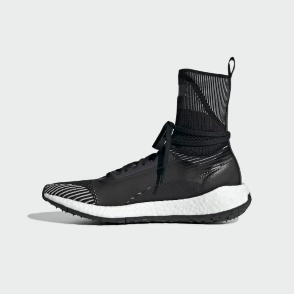 ADIDAS BY STELLA MCCARTNEY Womens PulseBoost HD Mid 'Utility Black' Shoes